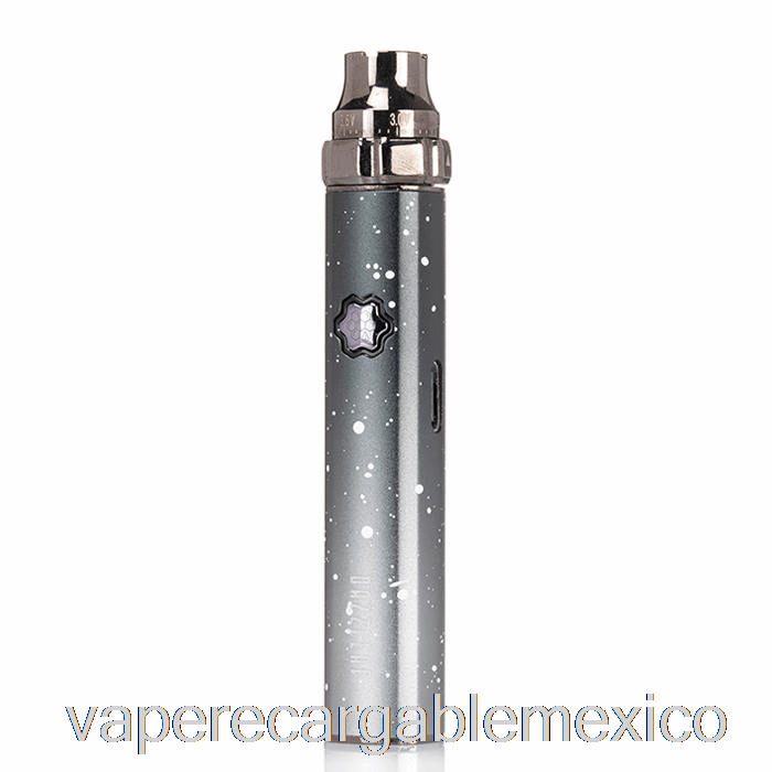 Vape Recargable Dazzleaf Squarii Top Twist 510 Batería Black Splatter